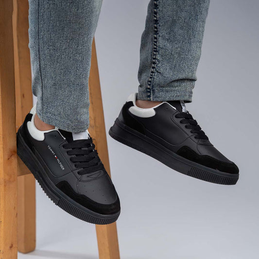 Tommy Hilfiger Supercup Logo3 Sneakers -BLK